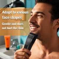 Recortadora De Barba Para Hombres 20 Longitudes Ajustables Recortadora De Cara Y Cuerpo Sin Cable CLIPCLEAN Rechargeable - details 3