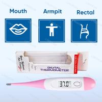 Termómetro Digital Para Bebés Uso Oral Y Axilar Lectura Rápida Y Precisa Pantalla LCD Alerta De Fiebre Termómetros Para Baño De Bebé - details 10
