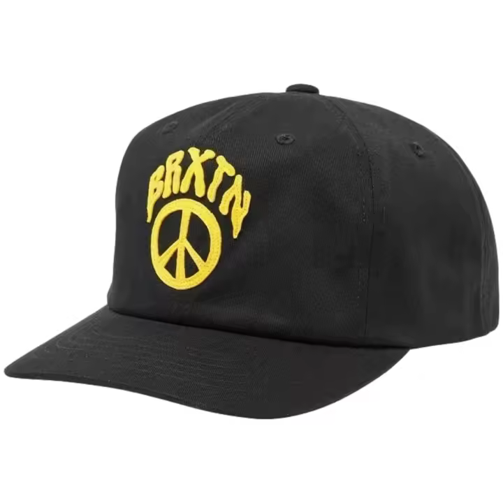 Gorra Brixton Peace Out Mp para hombre en color negro - 1