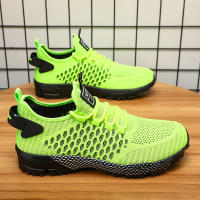 Zapatos De Deporte Casual Para Hombre MAEDEF 2024 Verano Transpirables Y Cómodos Zapatillas De Correr Y Caminar Con Cordones Material De Suela De Goma Talla Verdadera - details 8