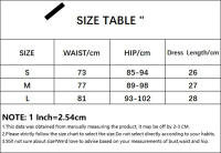 Conjunto De Top Halter Y Falda Mini A-Line Para Mujer Diseño Casual Trendy Ropa De Verano Estilo Slim Malla Blended Sin Mangas - details 1