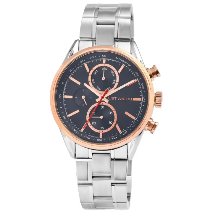Reloj Just® Hombre com Bracelete em Aço Inoxidável - 1