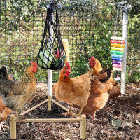 Bolsa De Red Para Alimentos De Pájaros Grande Porta Frutas Y Verduras Para Pollos Galinas Gansos Herramienta De Alimentación Para Pájaros - details 4