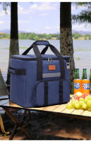 Bolsa de picnic portátil de gran capacidad, bolsa de hielo para automóvil, bolsa para acampar al aire libre, bolsa de almuerzo cuadrada de gran capacidad, bolsa de aislamiento portátil - details 11
