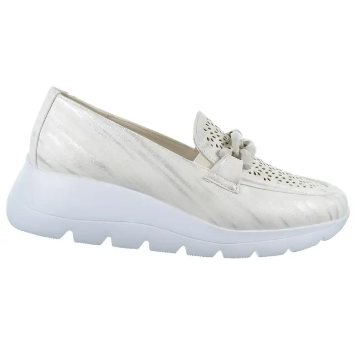 Amarpies 26323 Zapato Mocasín Casual Confort Cuña Mujer - 1