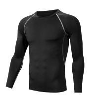 Camiseta Deportiva De Hombre Para Ciclismo Con Mangas Largas Ajustada Y Secado Rápido Para Entrenamiento De Fútbol Y Baloncesto - details 1