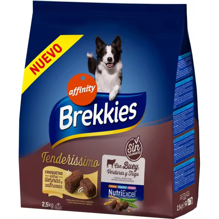 AFFINITY BREKKIES TENDERISSIMO DOG ALL SIZES BUEY 2,5KG - 1