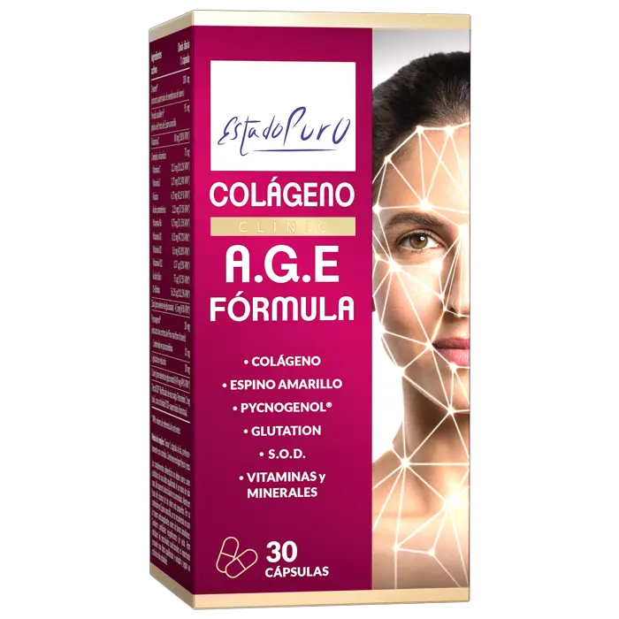 Colágeno Age Fórmula Estado Puro, cuidado y salud de la piel, Biotina, antioxidantes - 1