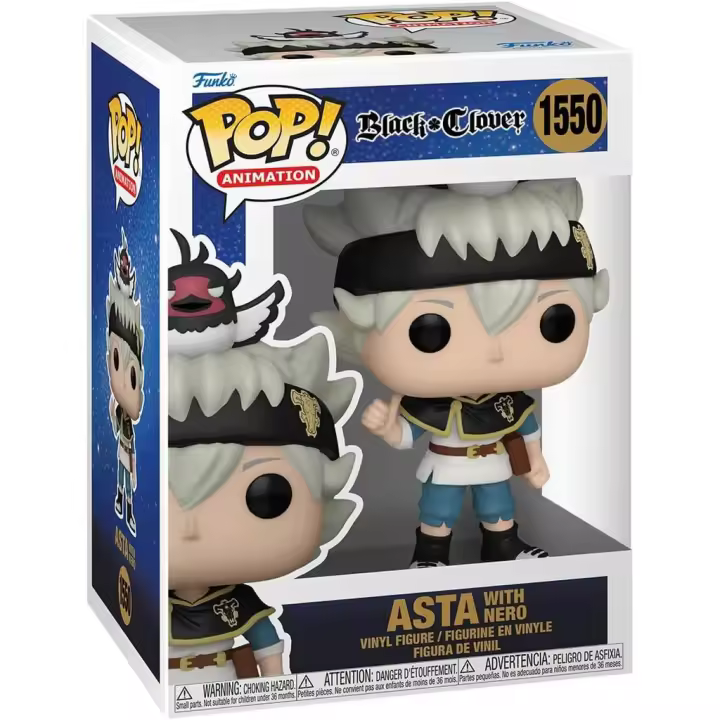 Funko POP! Vinyl Asta w/Nero - Black Clover - 1