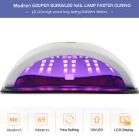 Secador De Uñas LED UV Con 69 LEDs Lámpara Para Curar Todo El Pólen De Uñas Con Sensor De Movimiento Herramienta Profesional De Manicura Para Salón - details 5
