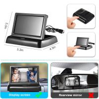 Monitor De Retrovisores Babi 4.3 Pulgadas AHD 1080P Plegable Con Visión Nocturna Cámara De Retroceso LCD TFT De Alta Definición Para Coche - details 6