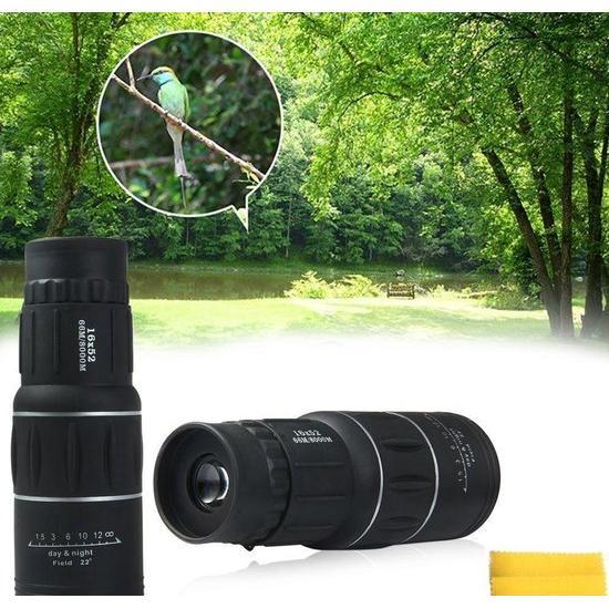 Binoculares monoculares profesionales HD - Bifocales 16x52 - 66M/8000M