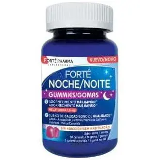 Forté Noche Adormecimiento Más Rápido 30 Gummies - 1