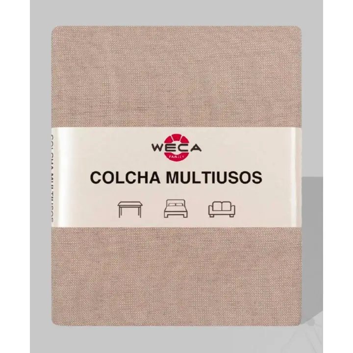[OFERTA FLASH}Colcha Multiusos Sofá, Cubre cama, Jarapas, Manta Foulard, Plaid para Cama, Cubre sofá, Cómoda Practica y Suave. Algodón 70% Poliéster 30% tamaños 200X270CM - 1