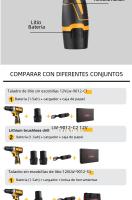 LYUWO12V Destornillador Eléctrico Recargable Sin Cable 3/8-inch Batería De Litio Para Soldadura Y Herramientas De Jardín - details 15