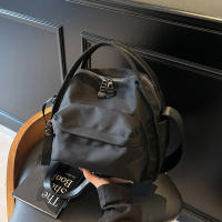 Bolso De Hombro Simple Para Mujer Color Sólido Casual Cruzado Con Cierre De Cremallera Versátil Para Viaje Compras Trabajo Y Citas - details 6