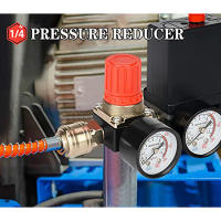 Regulador De Presión Aire Compresor Pneumático 1/4" Thread BSP Conector Reducción Valvula Fittings 4MM 6MM 8MM 10MM 12MM - details 1