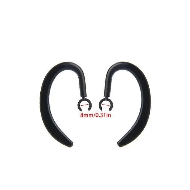 Ganchos para la oreja de goma mejorados, anticaídas y a prueba de golpes para auriculares inalámbricos - 1