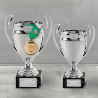 RegaloVip.es - Replica Trofeo Champions, con chapa para personalizar, regalos personalizados, copa personalizada, regalos originales, deportes, copa de Europa. - details 1