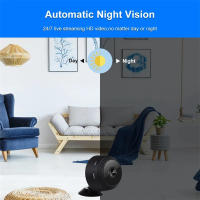 Cámara De Seguridad Inalámbrica 4K A9 Mini Con Visión Nocturna Y Detección De Movimiento Monitorización Para El Hogar - details 3