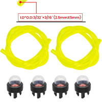 4 Pack De Bola De Primer Con Lines De Combustible Para Motosierra Husqvarna 235 236 240 340 345 350 353 Rancher 460 Aspiradora 125B 225BX - details 2