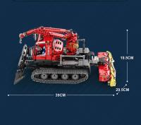 Bloques De Construcción RC Para Niños Coche Eléctrico Remoto De Control De Niebla Vehículo Técnico Para La Ciudad Juguetes Para Niños - details 4