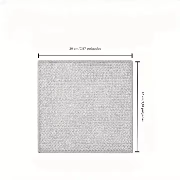 5-30pcs Paño De Limpieza Para Alambre Doble Cara Grueso Para Metal Plata Rags De Cocina Limpieza De Ollas Y Tazones Toallas Herramientas De Limpieza - 1