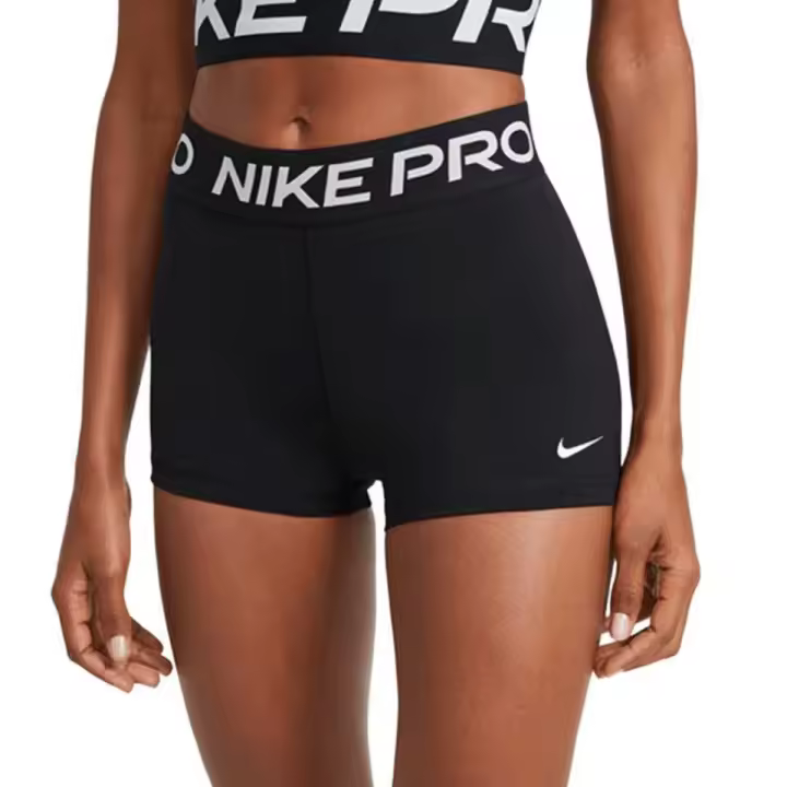 Pantalon Corto Nike Pro Negro Mujer Cz9857-010 - 1