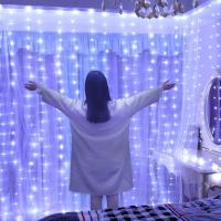 Guirnalda LED USB 6x3M Luces De Navidad Y Ramadán Para Decoración De Habitación Aesthetic Arco Iris Auto Contenienda Festoon - details 6
