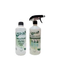 ECO JIN Original, 1L concentrado + difusor . Limpieza perfecta sin límites ECO-JIN. Higiénizante, Bactericida, Anticalcareo, desinfectante y elimina cal. Componentes tensoactivos. - details 1