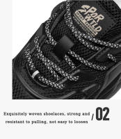 Nuevos Zapatos De Deporte Casual Para Hombre 2024 Suela Antideslizante Transpirable Plataforma Tenis Masculino Zapatillas Deportivas Con Cordones Material Superior De Malla - details 3