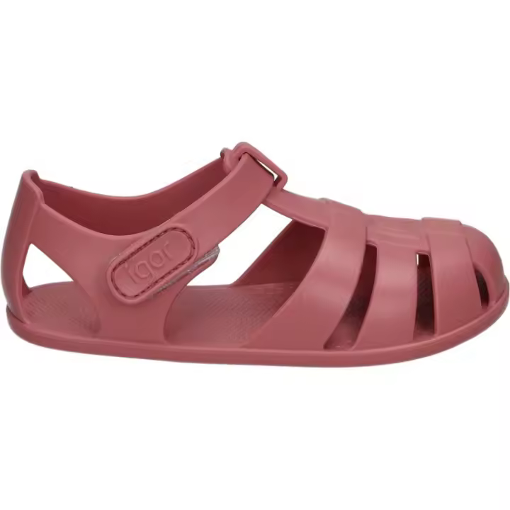 IGOR | Chancletas Cerradas Igor Infantiles – Chanclas en Color Rosa – Piscinas con Cierre de Velcro – Cangrejeras – Máxima Sujeción – Para el Agua – Playa – Piscina – Cómodas – Modelo S10324-383 - 1