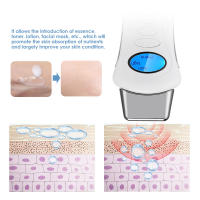 Spa Facial Galvanico Dispositivo De Levantamiento Facial Eléctrico Masajeador De Tensión De Piel Cuidado Corporal Máquina De Belleza Microcorriente - details 2