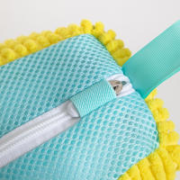 Bolsa De Lavar Zapatillas De Algodón 2025 Nueva Malla Para Ropa Y Zapatos Organizador De Lavandería Fácil Eliminación De Polvo Y Suciedad 1/2PCS - details 5