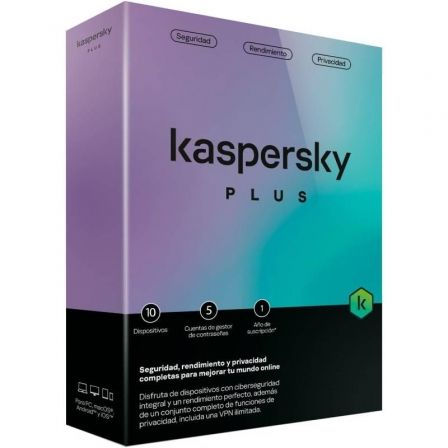 Antivirus kaspersky plus/ 10 devices/ 1 year