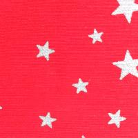 La fabrica de las telas-Mantel Navidad  color rojo estrellas plateadas brillo, tela algodón loneta estampada, lavable, suave, tejido de calidad, cuadrado y rectangular.Decoración hogar, cocina, salon ,comedor, balcón. NOche buena, navidad, noche vieja. - details 3
