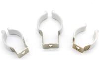 Juego de 20 soportes para tubos de luz U & A Clips de pared blanco, plástico, blanco, paquete de 20 - details 2