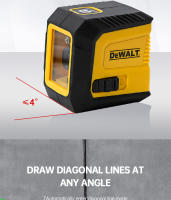 Nivel Láser Mini DEWALT 2-Línea Horizontal Y Vertical Luz Verde Alta Precisión Herramienta Portátil Auto-Nivelada Para Bricolaje Y Jardín - details 4