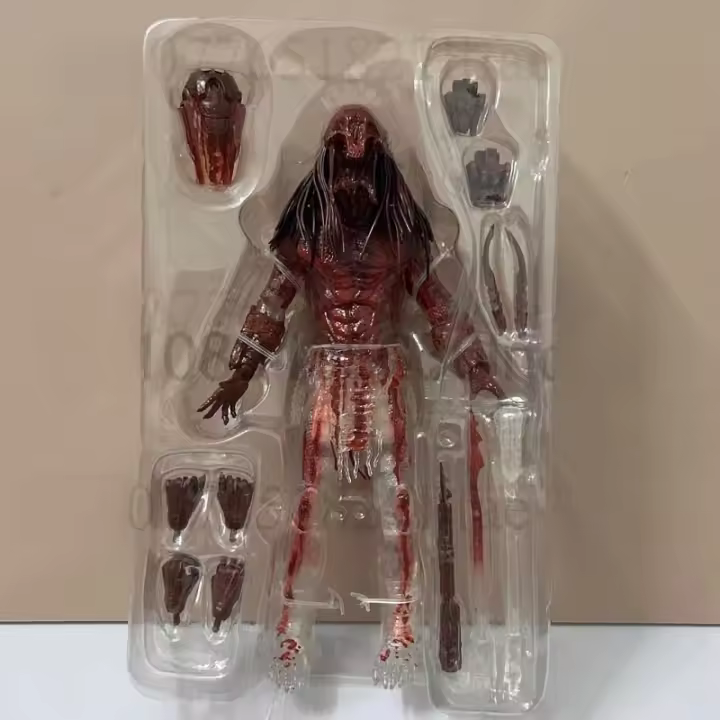 Figura De Acción NECA Feral Predator Ultimate Prey Colección Modelo Móvil Articulado Decoración De Habitación Regalo Para Niños - 1