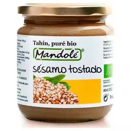 Mandole Puré De Sésamo Tostado Bio 700G - 1