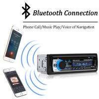 Radio de Coche 1 din Reproductor Estéreo Digital Bluetooth con Salida AUX en El Dashboard Reproductor de MP3 60Wx4 FM Audio Estéreo Música USB/SD - details 1