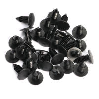 10Pcs Clip De Automóvil Nylon Para Agujero De 8mm Retenedor De Plástico Para Guardabarros Parachoques De GM Ford - details 2