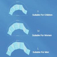 2 Pcs Aletas De Natación De Silicona Para Adultos Y Niños Equipo De Natación De Estilo Rana Entrenamiento De Natación Herramientas Especiales De Natación - details 4