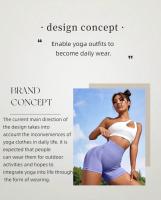 Shorts De Yoga Para Mujer De Alta Cintura Absorbente De Sudor Veraniego Levantador De Caderas Deporte Quick Dry Activewear - details 3