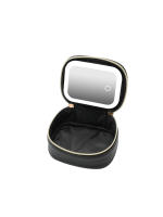 Bolso De Maquillaje De Cuero PU 1 PC Con Luz LED Y Espejo Desmontable Portátil Para Viajes Odorímetro Almacenamiento De Joyería Y Maquillaje - details 8
