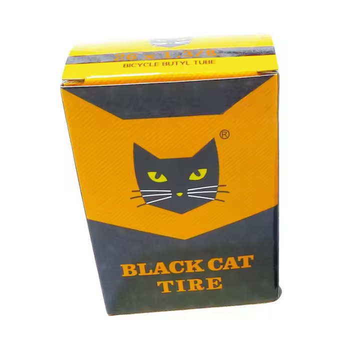 camara bicicleta black cat "29" valvula gorda - 1