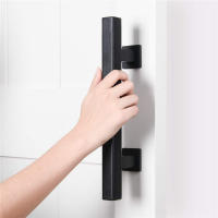 Manija De Puerta Sliding Barn KAK De 12 Pulgadas Para Armario Interior Hebilla De Madera Acero Inoxidable Electroplazcado - details 15