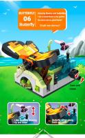 Juego De Construcción Y Juguete Con Modelos De Animales Adorables | Conjunto De Rompecabezas Que Incluye Pato Colibrí Rana Mariposa Caracol Y Conejo Bloques De Construcción Pequeños Compatible Con Lego - details 10