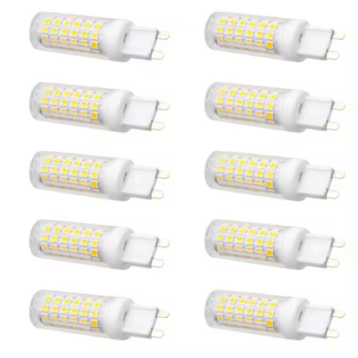 Bombilla LED G9 5W 7W 9W 12W 15W 18W Para Sustituir Bombillas Halógenas De 30/40W Voltaje AC 110V 220V 240V Luz SMD 2835 Vida Media 80000h - 1