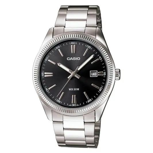 RELOJ CASIO MTP-1302PD-1A1VEF PARA HOMBRE TIMELESS COLLECTION NEGRO - 1